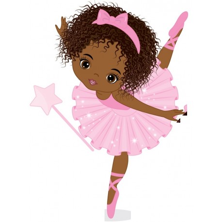 sticker danseuse chambre fille