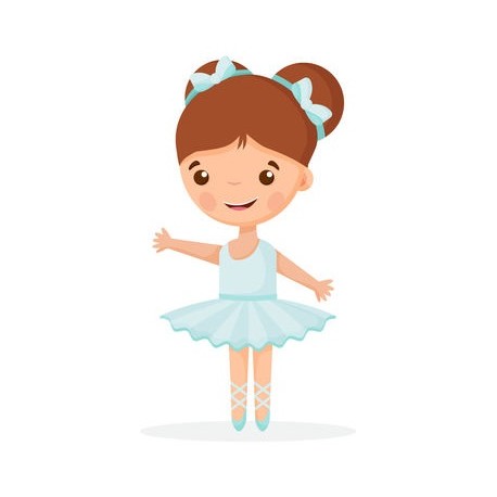 sticker danseuse decoration