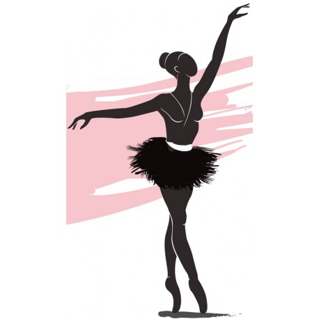 sticker danseuse enfant