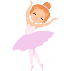 sticker mural danse classique decoration