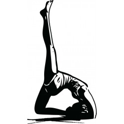 sticker mural danseuse ballerine