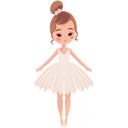 sticker mural danseuse classique decoration