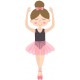 stickers danse deco chambre