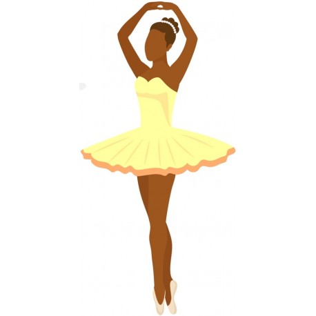 stickers danseuse ballerine