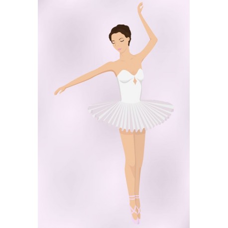 stickers danseuse ballerine decoration
