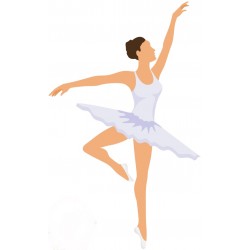 stickers danseuse classique