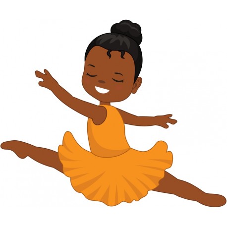 stickers danseuse classique decoration