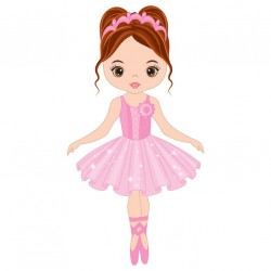 stickers muraux danseuse classique