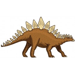 sticker dinosaure geant