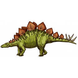 sticker dinosaure deco