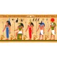 autocollant femme egyptienne