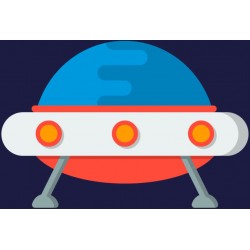 autocollants muraux planete