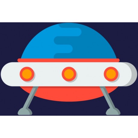 autocollants muraux planete