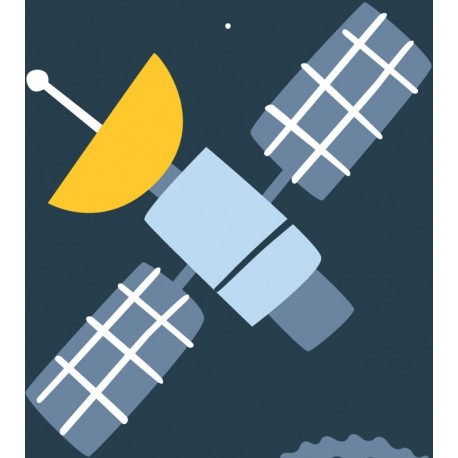 sticker espace planete