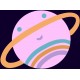 sticker ovni espace