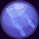 sticker planete geant