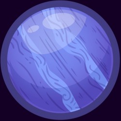 sticker planete geant