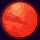 sticker planete pas cher