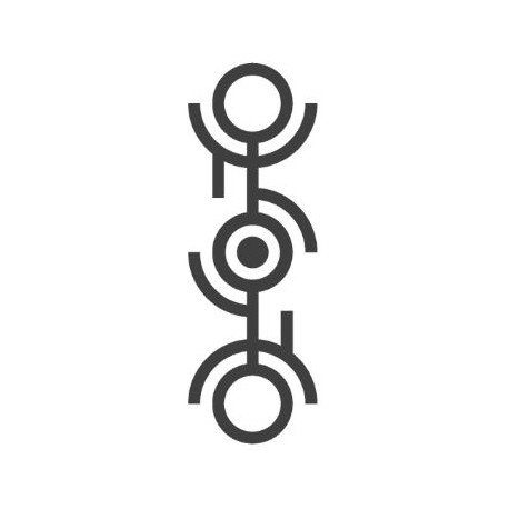 autocollant alien pixel