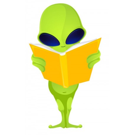 autocollant ovni joyeux