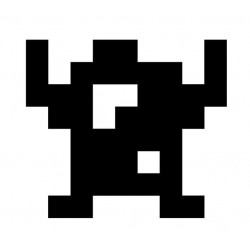 autocollant panneau interdit soucoupe volante