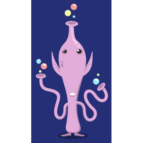 autocollants muraux panneau interdit alien