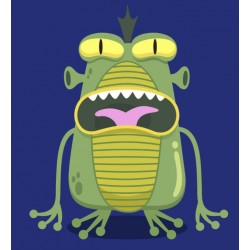 autocollants planete gris