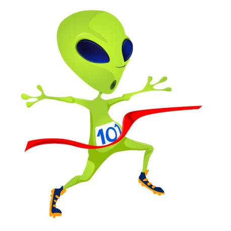 sticker mural ovni foot