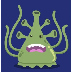 sticker mural soucoupe volante