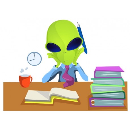 sticker mural theme extraterrestre enfant