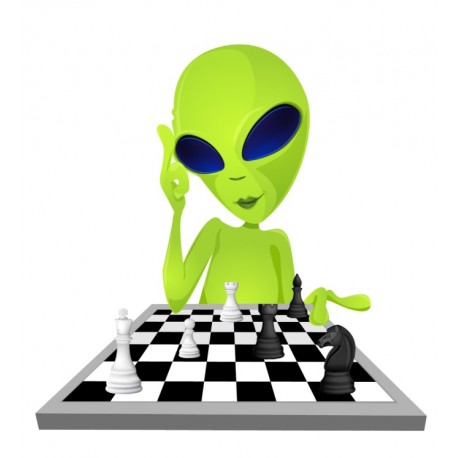 sticker ovni au bureau