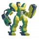 sticker robot jaune