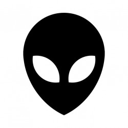 stickers alien pixel