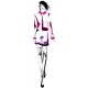 autocollant mural fashion femme