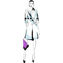 autocollants fashion femme