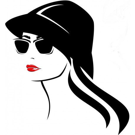 autocollants muraux fashion chambre fille