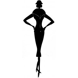 autocollants muraux mode