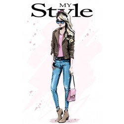 stickers fashion girl