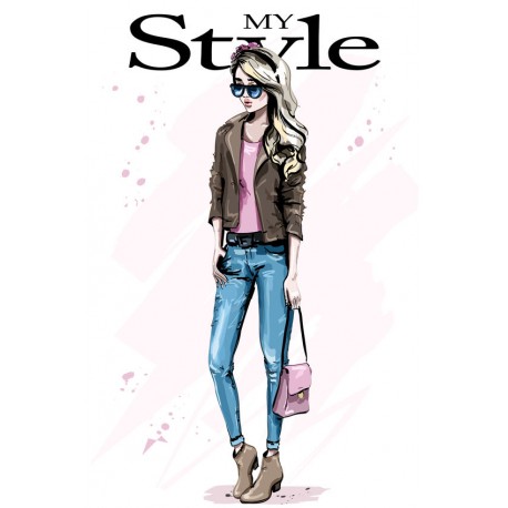 stickers fashion girl