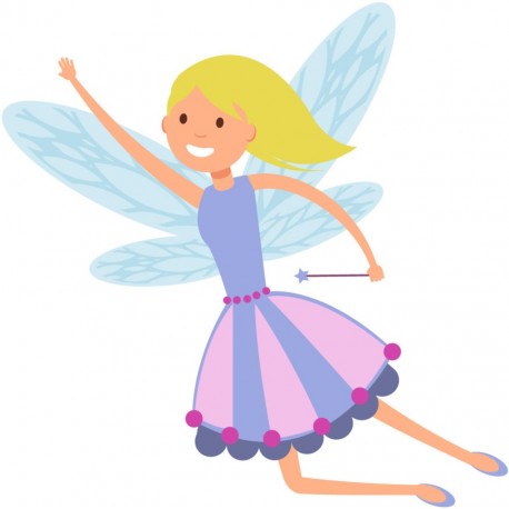 autocollant fee deco