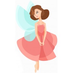 autocollant fee enfant chambre