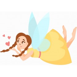 autocollant fee enfant decoration