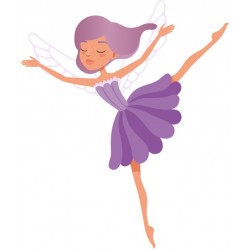 autocollant feerique deco fille