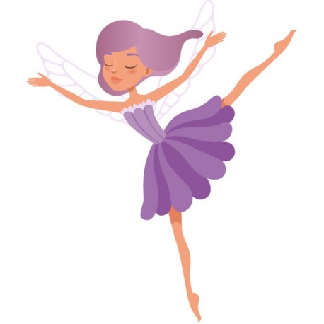 autocollant feerique deco fille