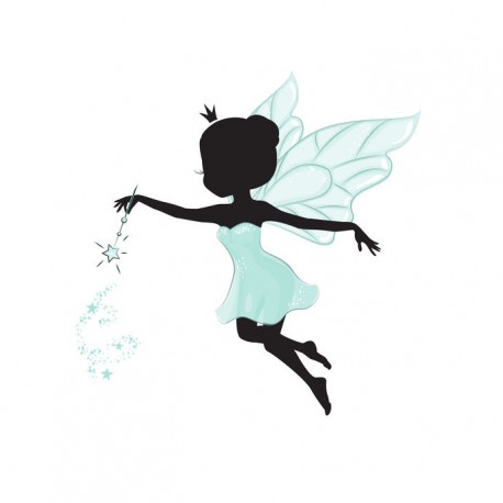autocollant mural fee deco chambre fille
