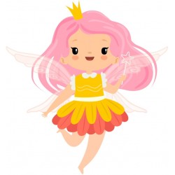 autocollant mural fee decoration