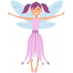 autocollant mural fee enfant decoration