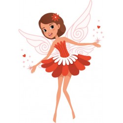 autocollants feerique chambre fille