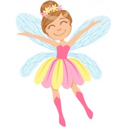 autocollants muraux deco fee fille