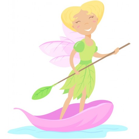 autocollants muraux fee enfant decoration